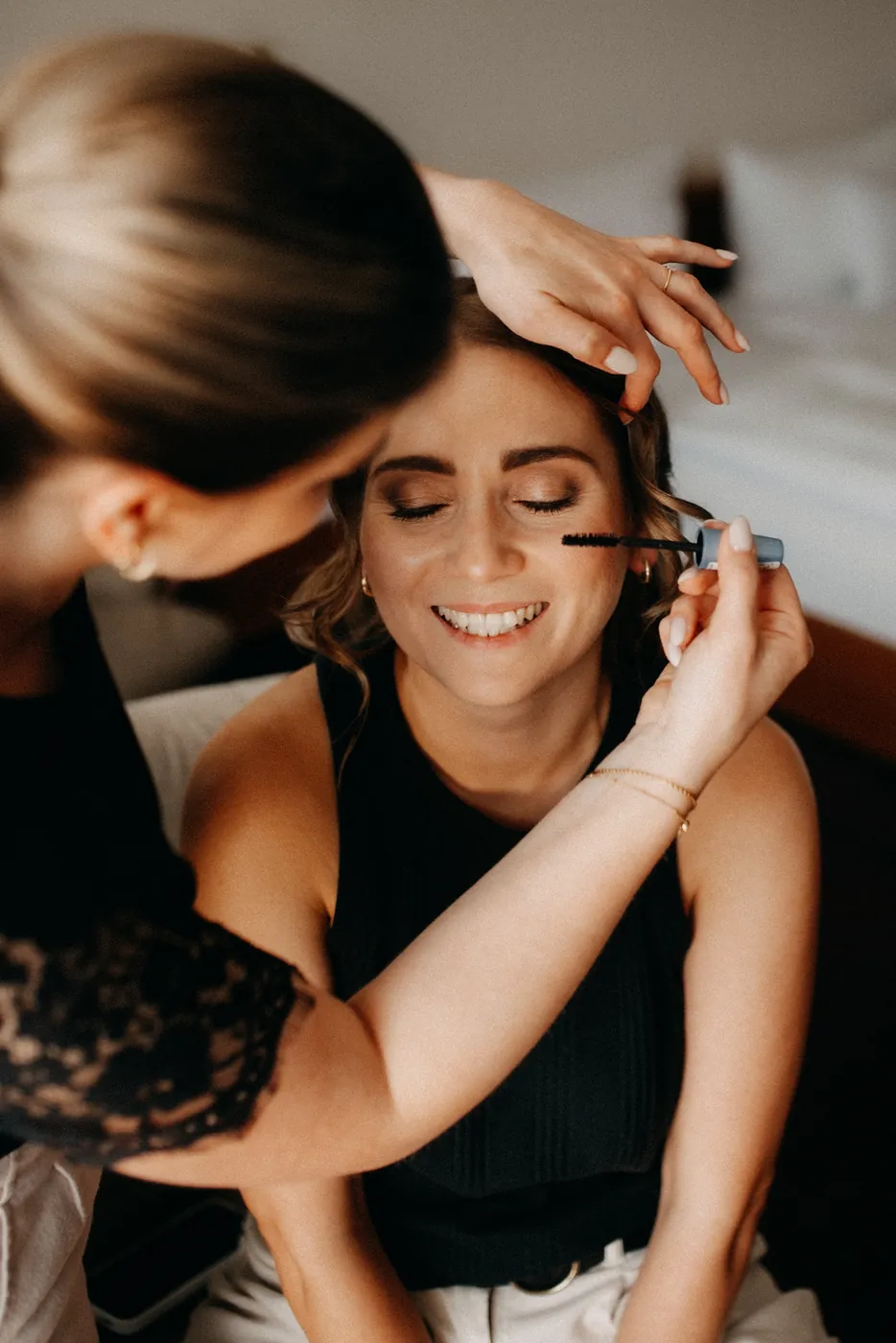 Getting Ready – die Braut beim Make-up